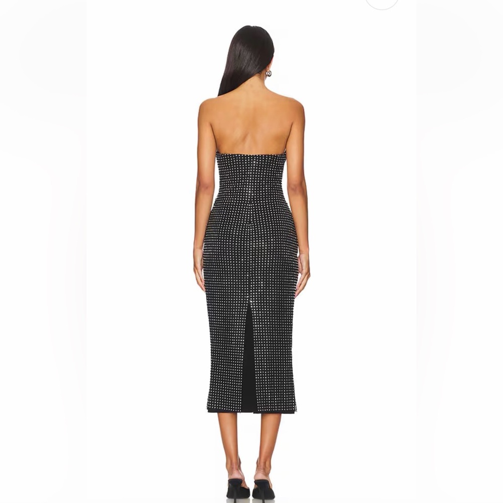A.L.C Elizabeth Strapless
Rhinestone-Embellished Mi
Dress - Picture 3 of 7